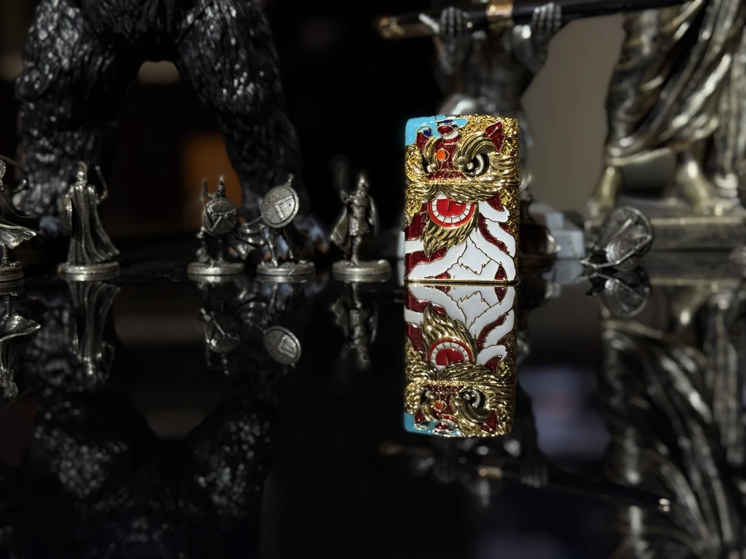 暴富吉祥如意（金）狮子（夜光） 煤油机L（不赠送煤油）H