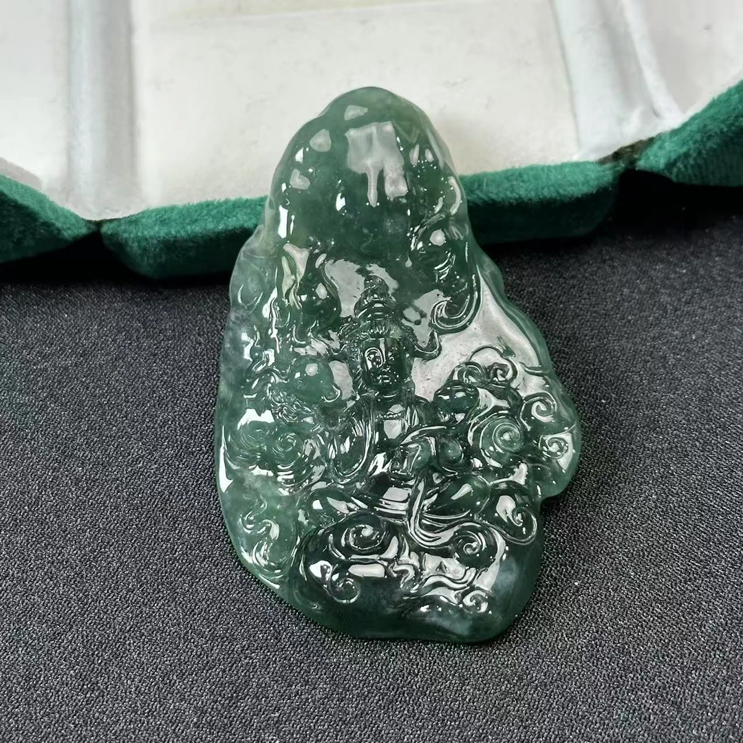 【睿泽鉴宝】翡翠吊坠 DPHL0119-32