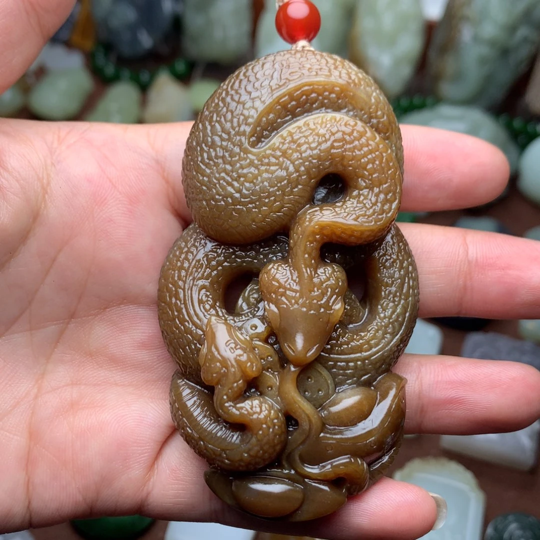 和田玉手把未镶嵌