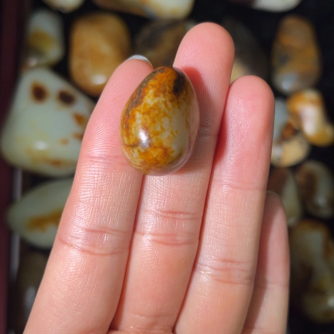 和田玉未镶嵌挂件12g