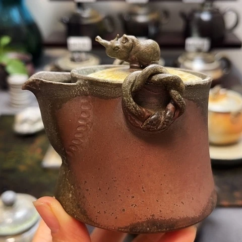 盖碗景德柴烧茶具-纯手工茶具