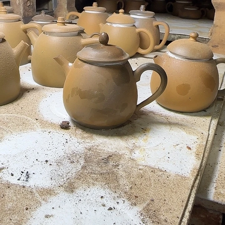 茶壶紫砂坭兴陶龙窑柴烧大寺