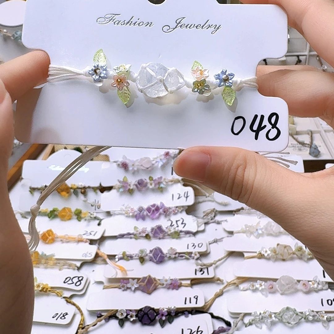 石英石纯铜锡合金纯铜手绳048