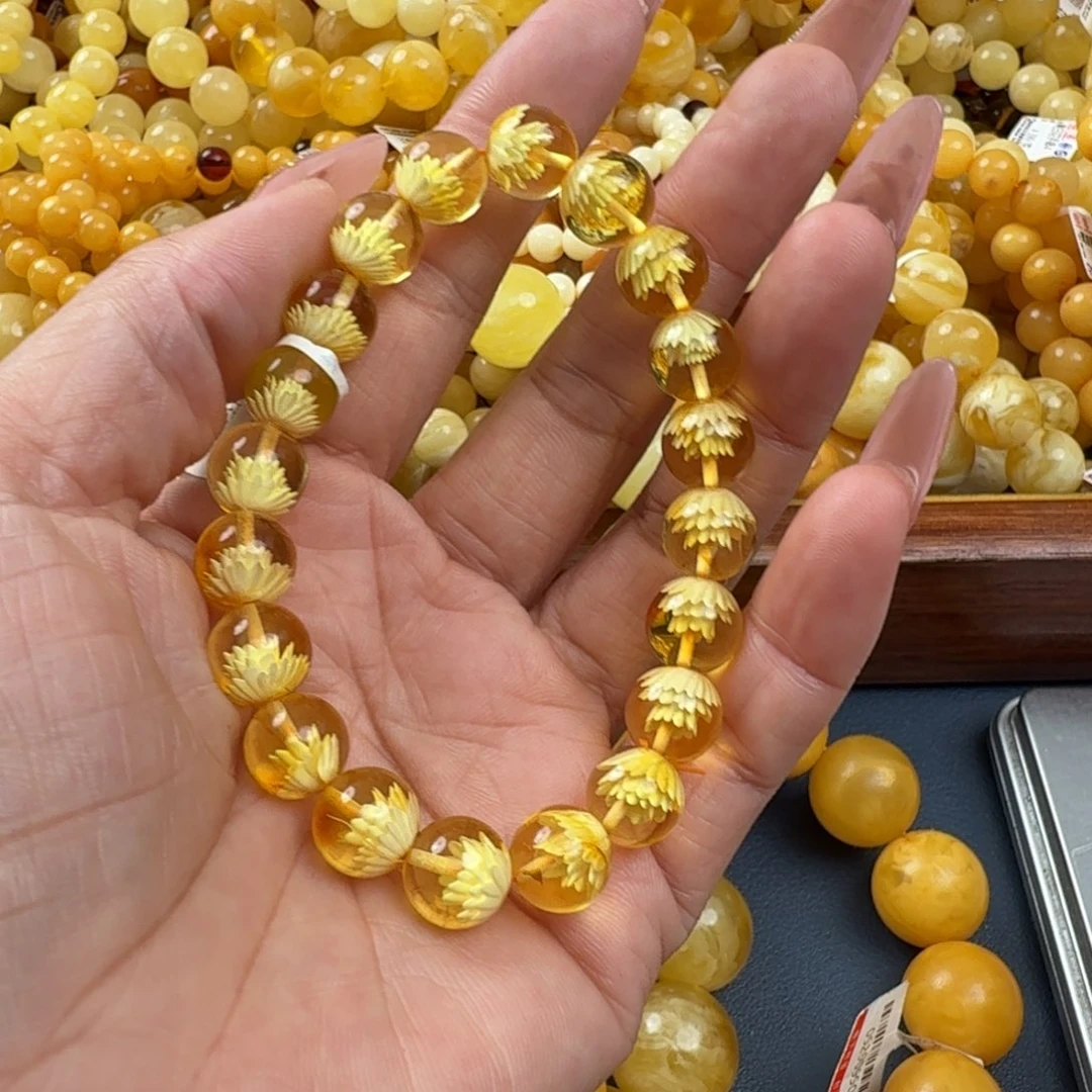 琥珀未镶嵌珠宝奇石