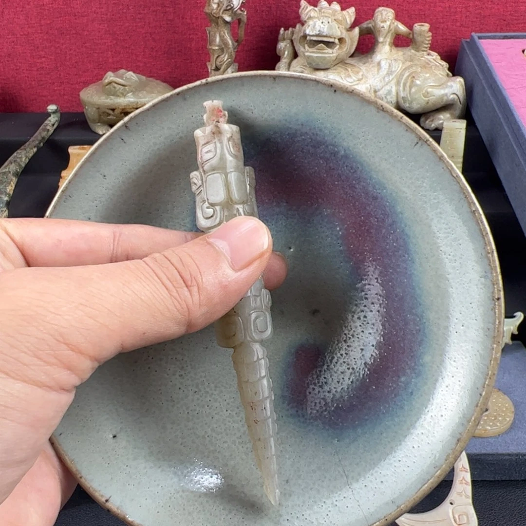 飞***光瓷片钧瓷艺术作品