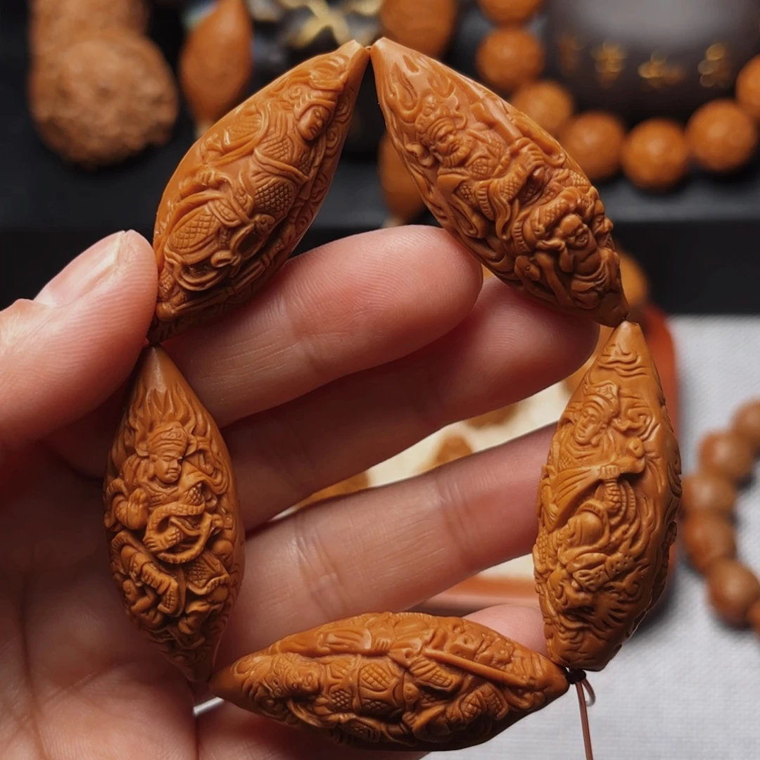 橄榄核手串/手链四大天王拜韦陀