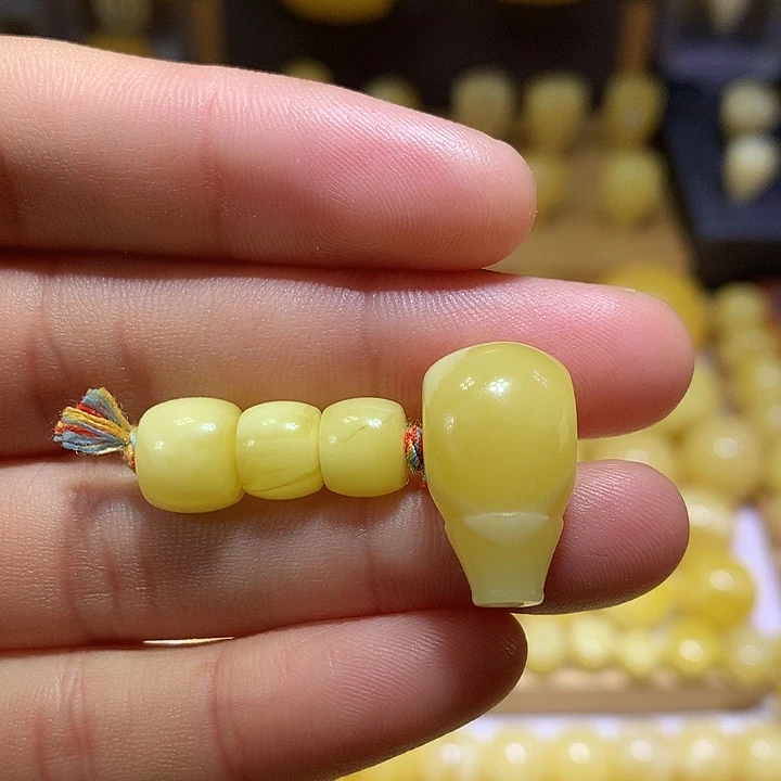 蜜蜡未镶嵌裸石天然俄料白花蜜蜡套装8-11.7左右