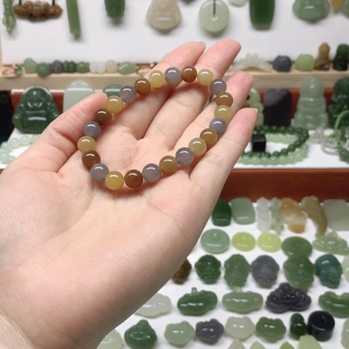 步****和田玉未镶嵌手链