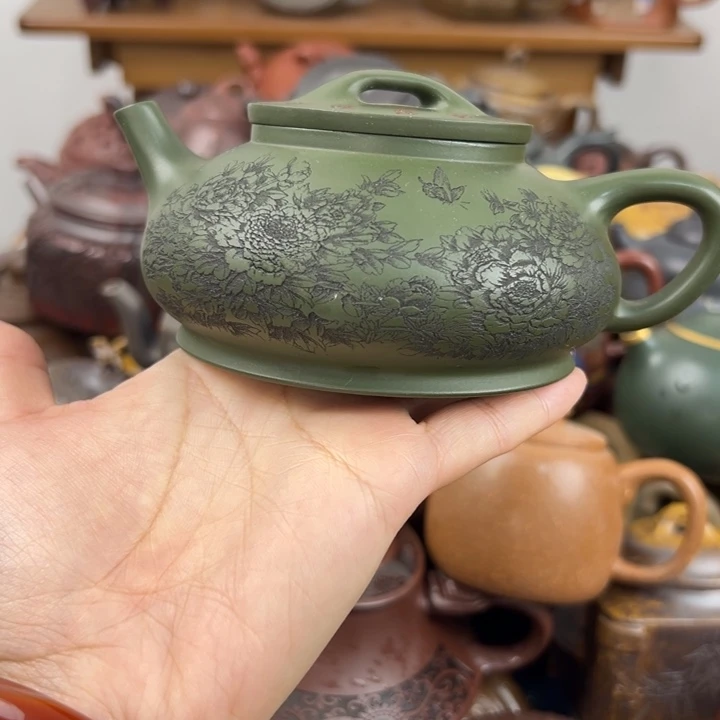 茶壶紫砂壶口磕碰