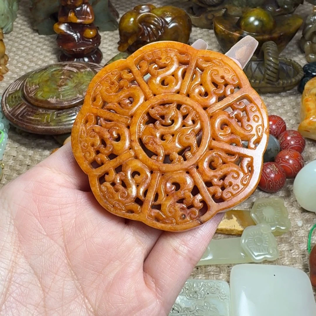 吊坠白玉菩提挂件