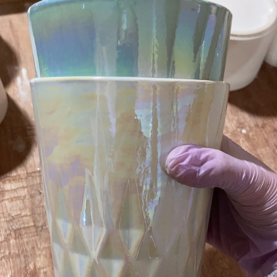 红陶高温陶瓷花盆