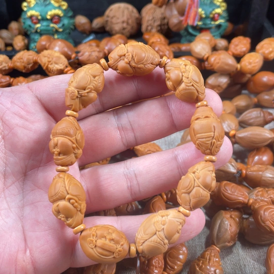 橄榄核手串/手链橄榄核雕工艺手串