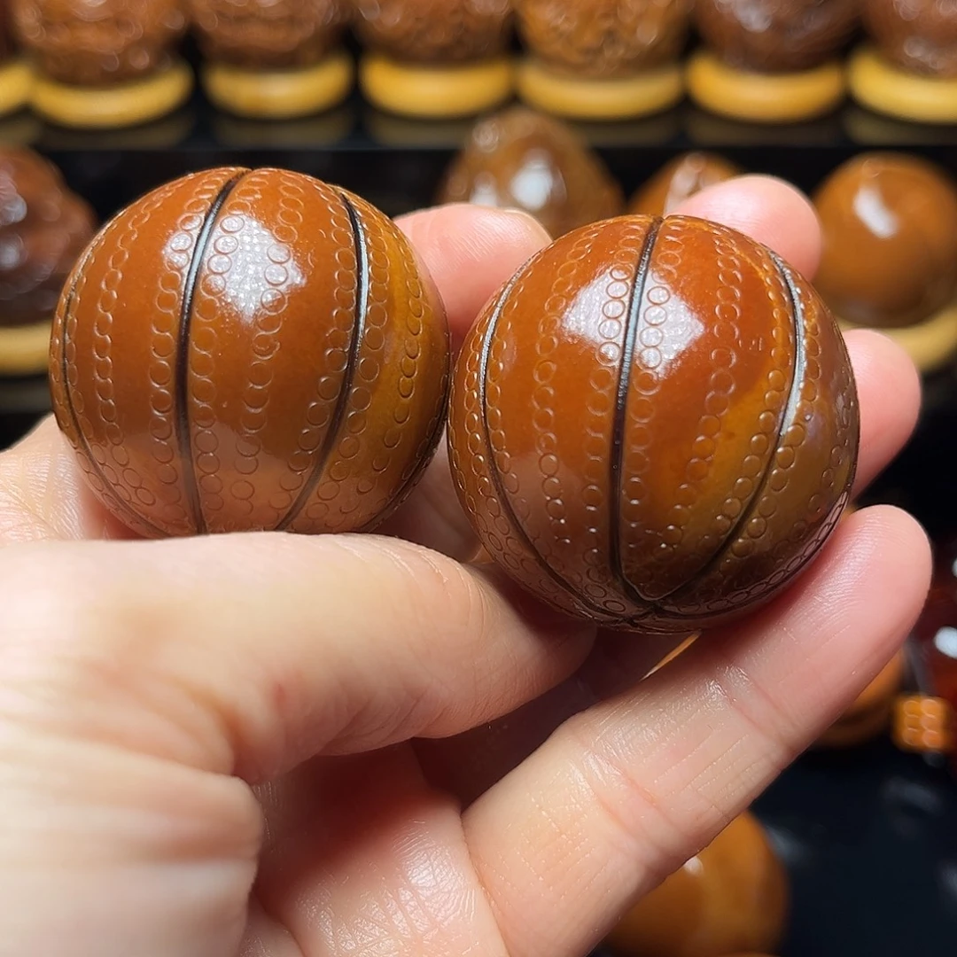 手串/手链橄榄核篮球一对78