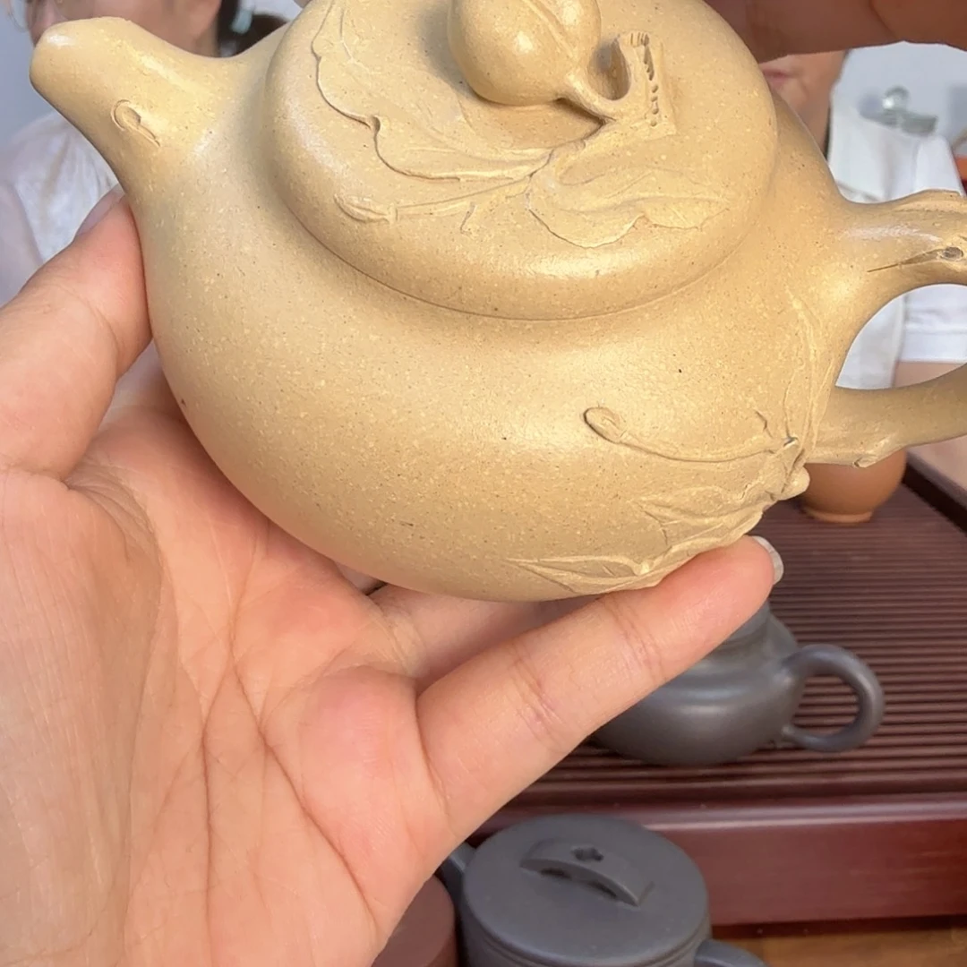 茶壶紫砂黄龙山原矿梨皮280