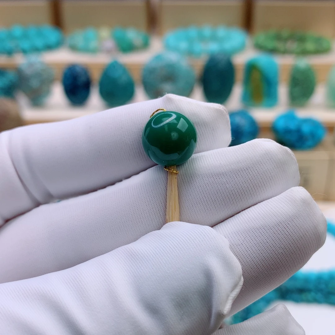 未镶嵌绿松石吊坠(不含链)