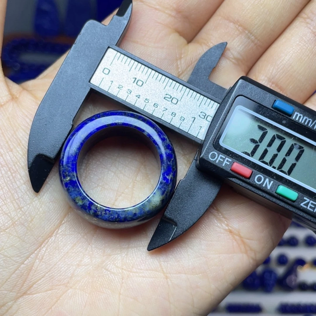 青金石未镶嵌20mm扳指