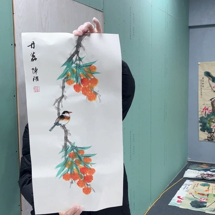 国画我的心好痛啊我的心真的好痛
