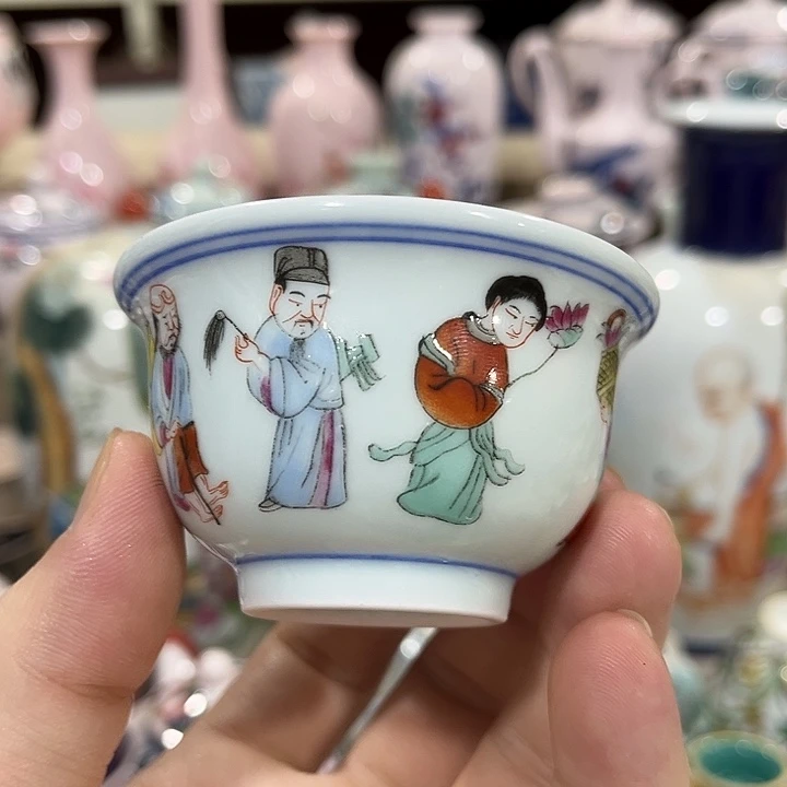 摆件////////景德镇陶瓷杯子。