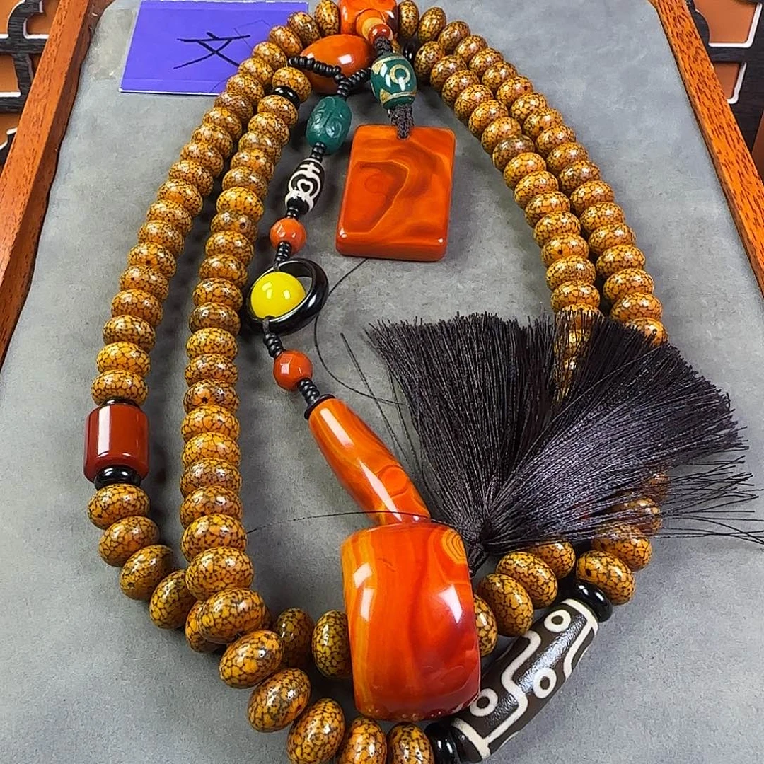 星月菩提吊坠脖挂