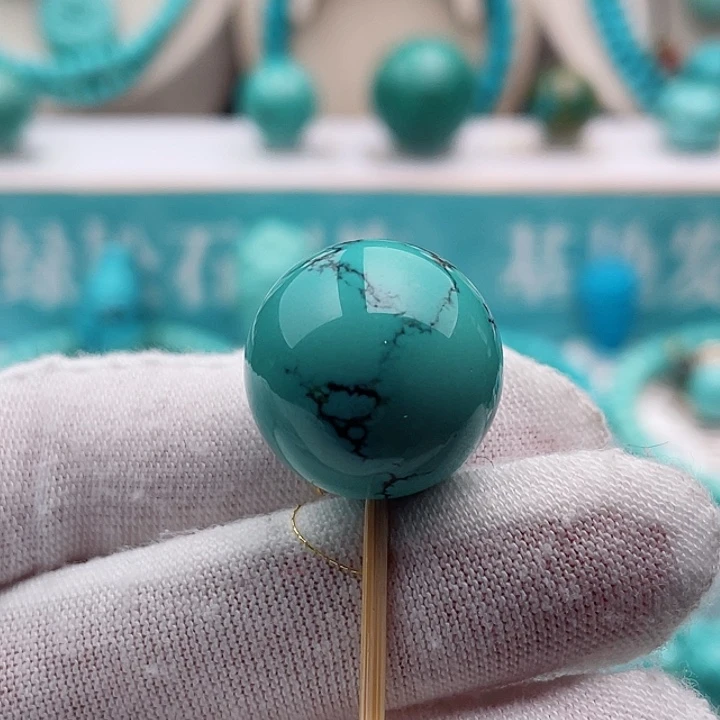 未镶嵌绿松石珠宝奇石17.8