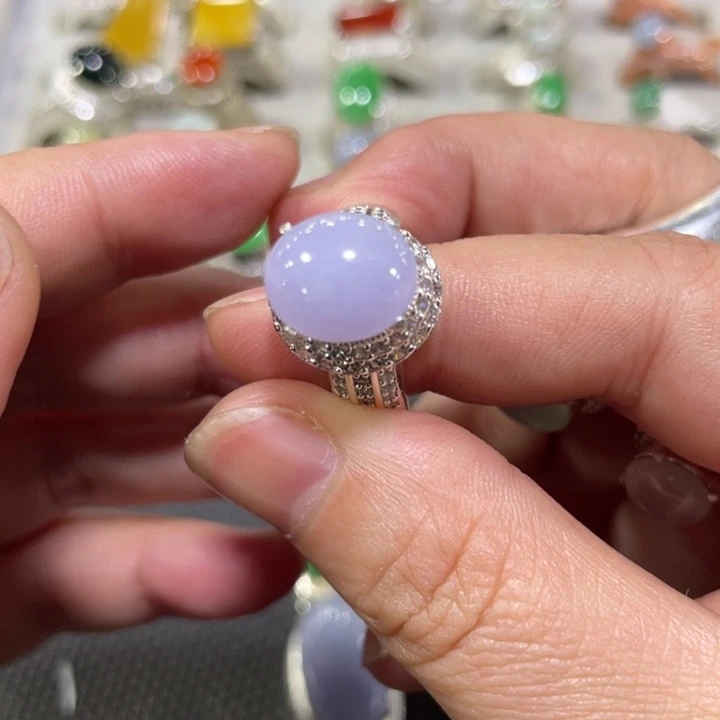 翡翠未镶嵌戒指缅甸天然翡翠