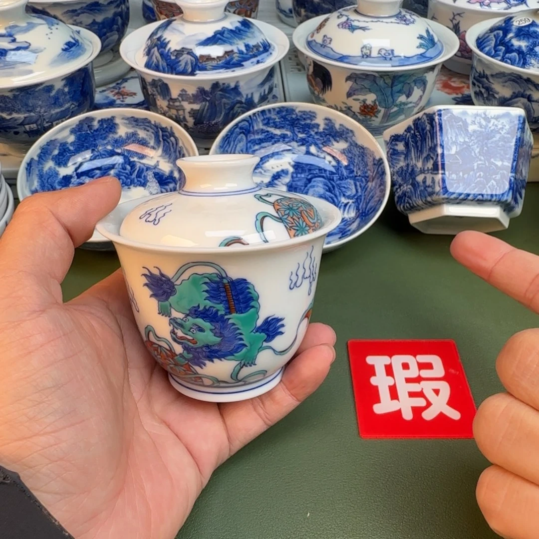 陶纯手工纯手绘茶具316