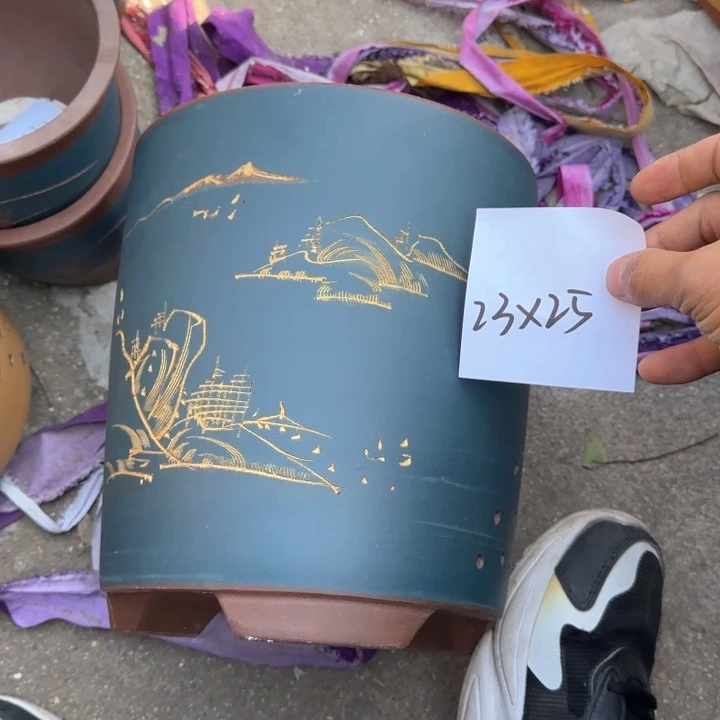 紫砂花盆特价清仓
