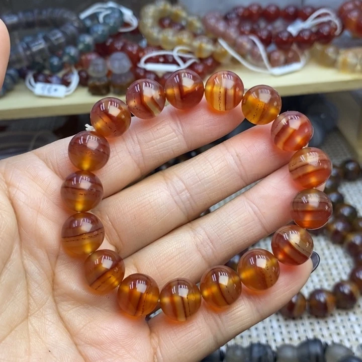 玛瑙/玉髓未镶嵌手链