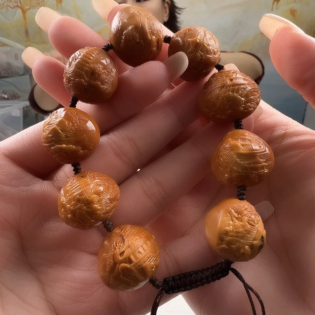 石***转橄榄核吊坠橄榄核