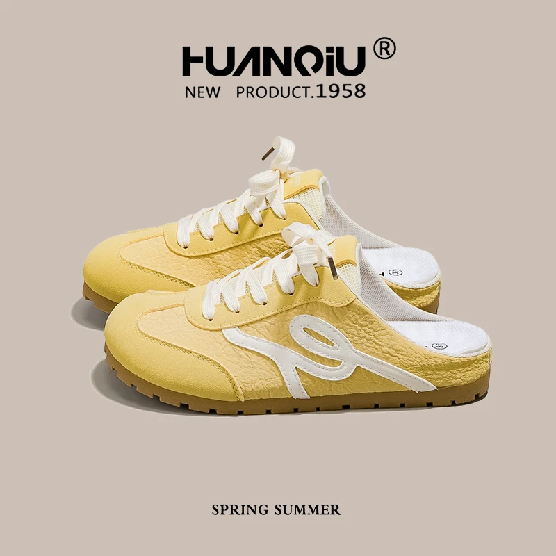 环球外穿时尚拖鞋女夏天穿裙子2025新款百搭爆款包头半拖女鞋K669