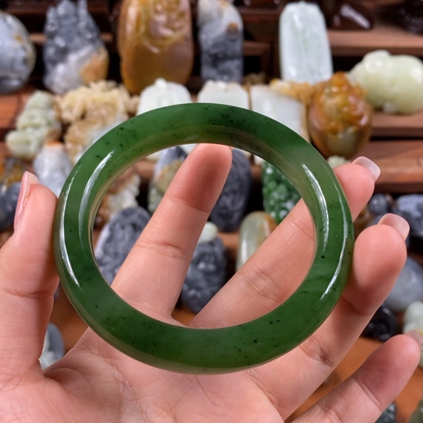 【闪购商品】未镶嵌和田玉把件圈口58.5