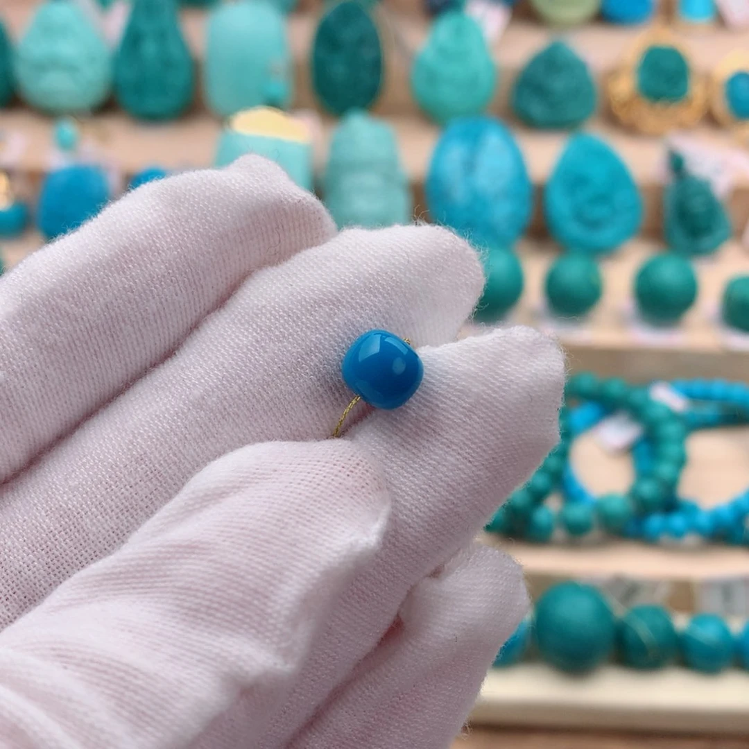 未镶嵌绿松石配饰大***量