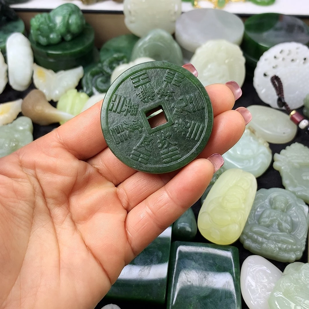 和田玉（糖玉）未镶嵌珠宝半成品