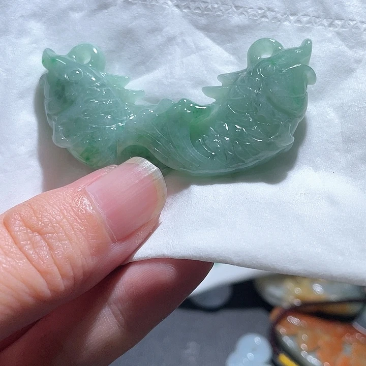 颈饰未镶嵌翡翠天