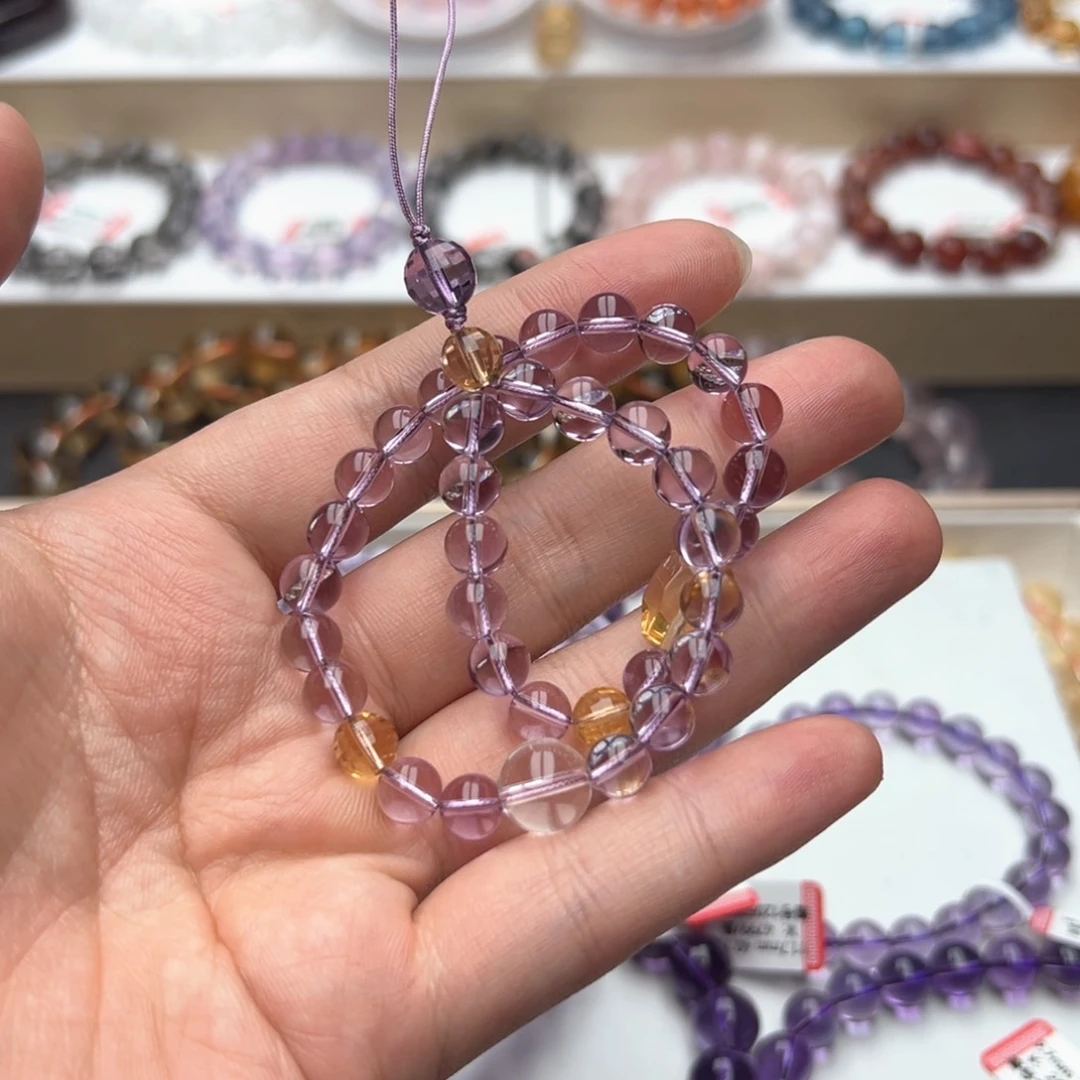 水晶手链未镶嵌?****）手机链