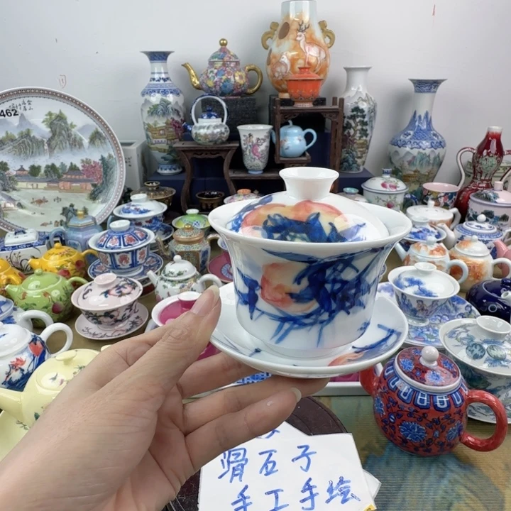 武***家摆件专注景德镇567老厂瓷