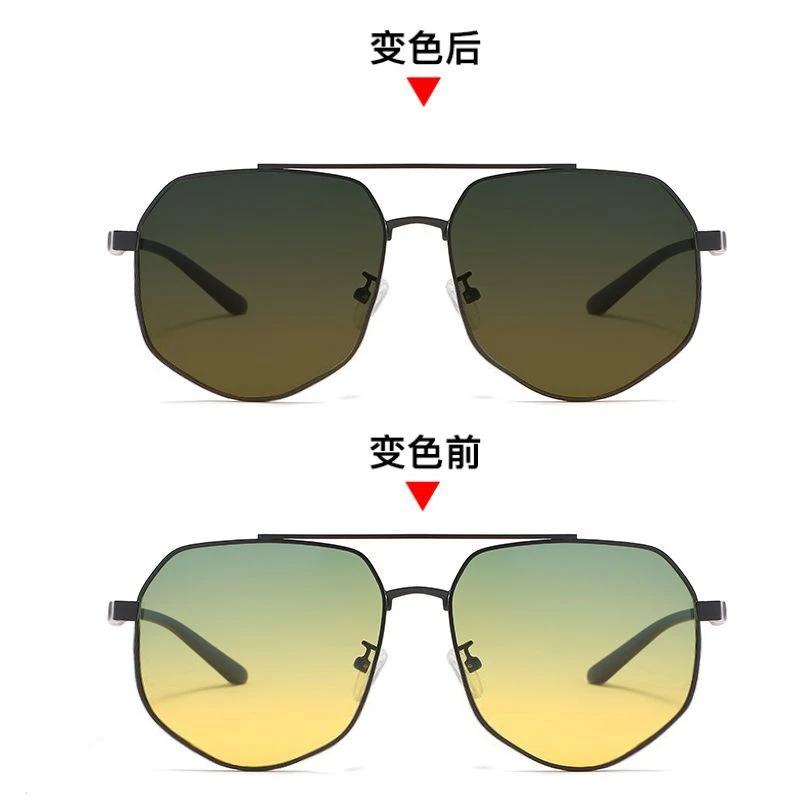 夜视镜防紫外线防蓝光变色眼镜