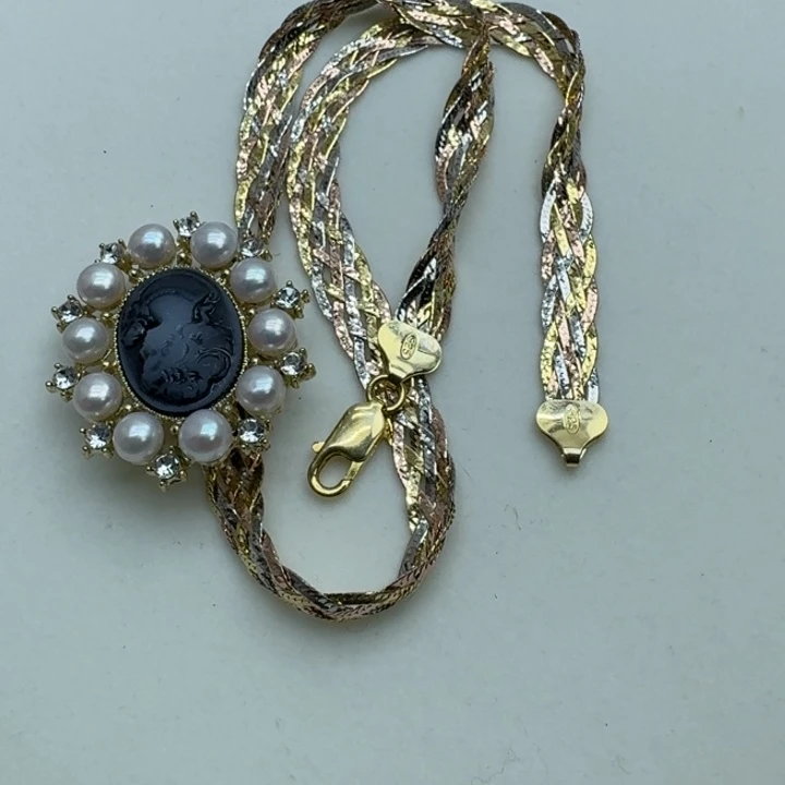 淡水珍珠颈饰未镶嵌