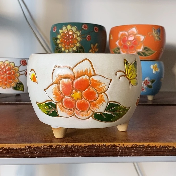 韩式多肉植物花盆