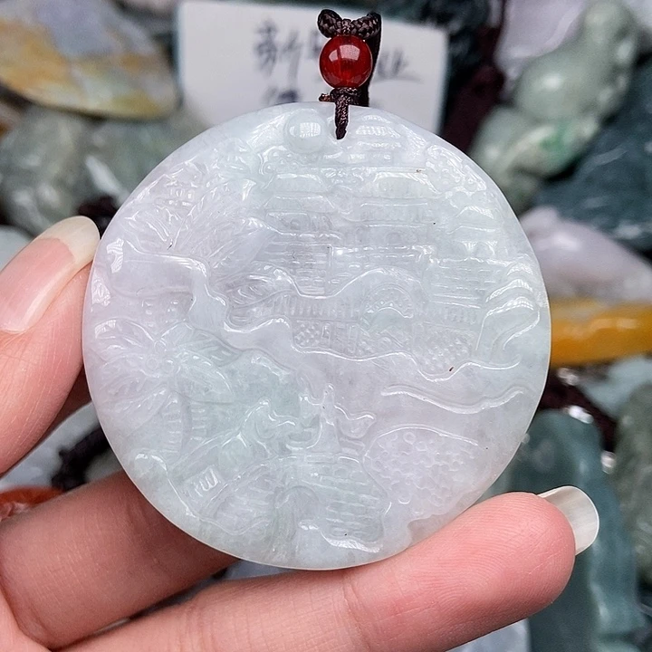 颈饰未镶嵌翡翠翡翠