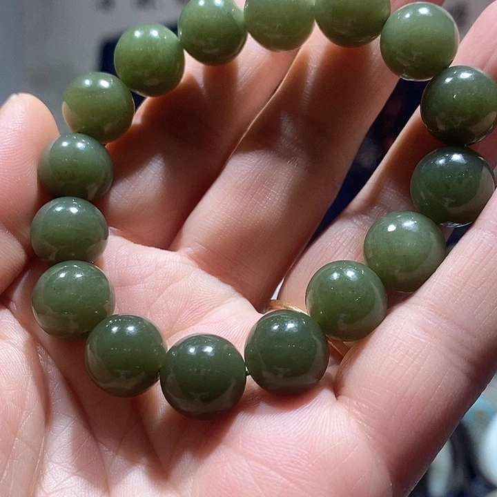 和田玉手串未镶嵌