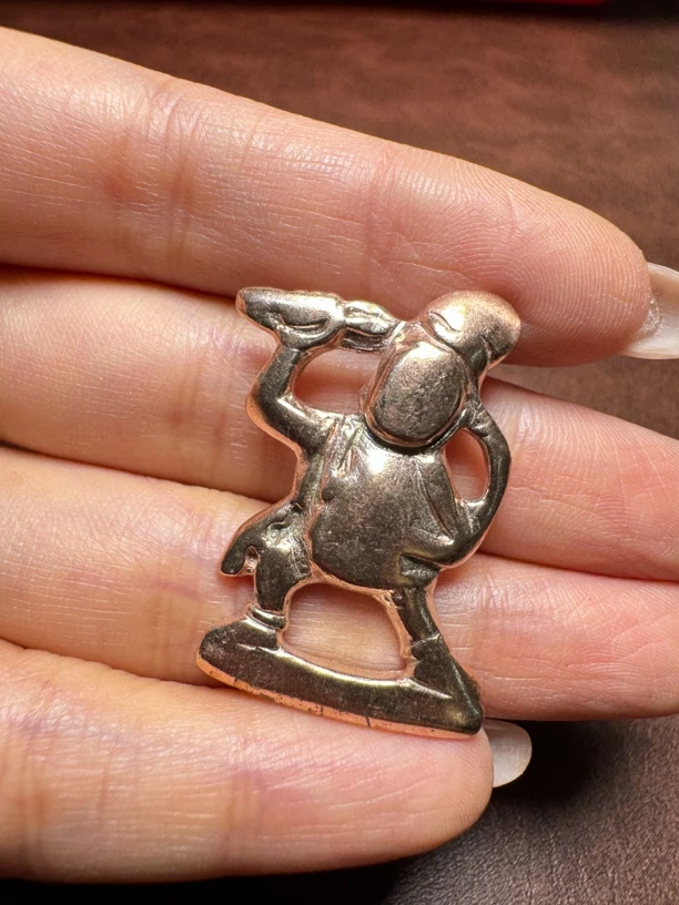 原色加银款金刚手小配饰