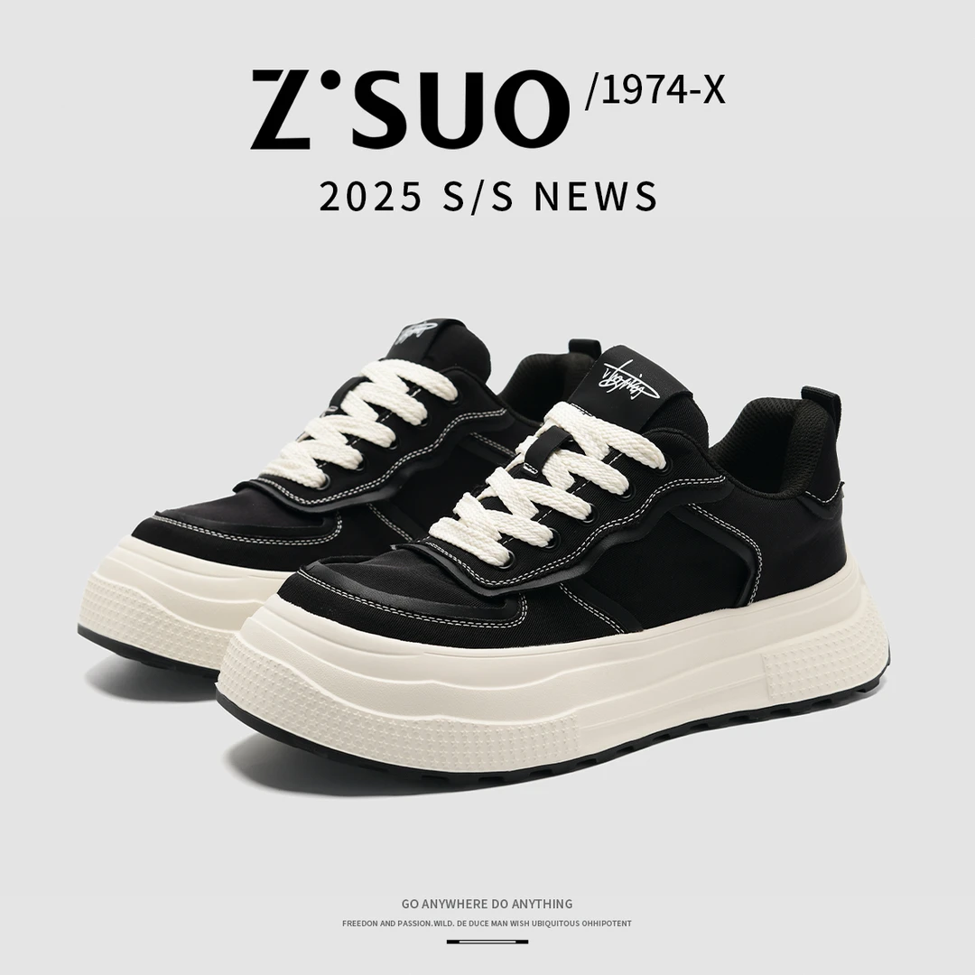 Z.Suo/走索【织物】新款男士时尚百搭休闲鞋低帮透气潮流男鞋-11093