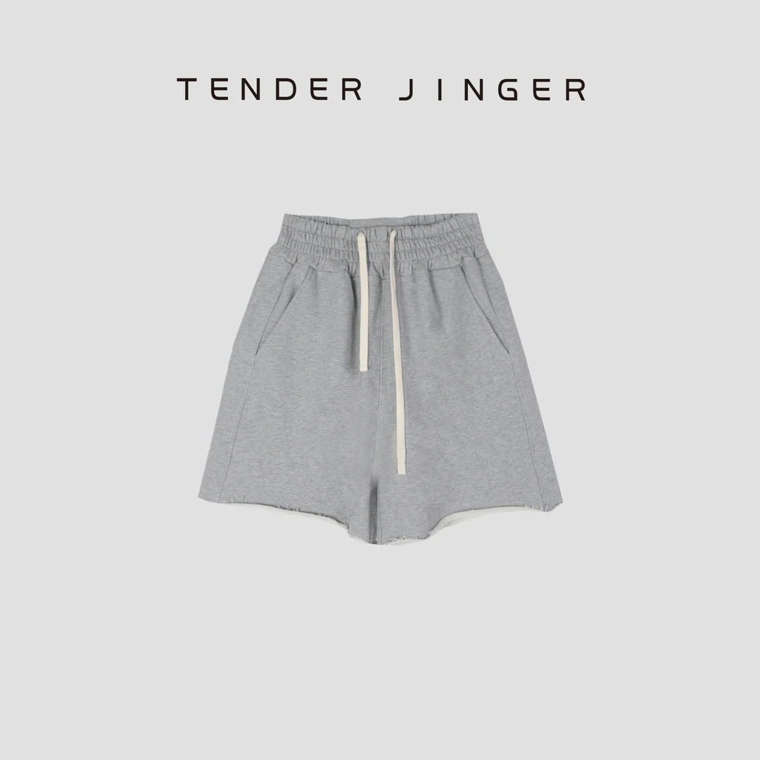 Tender Jinger毛边毛圈短裤T52YGG80883