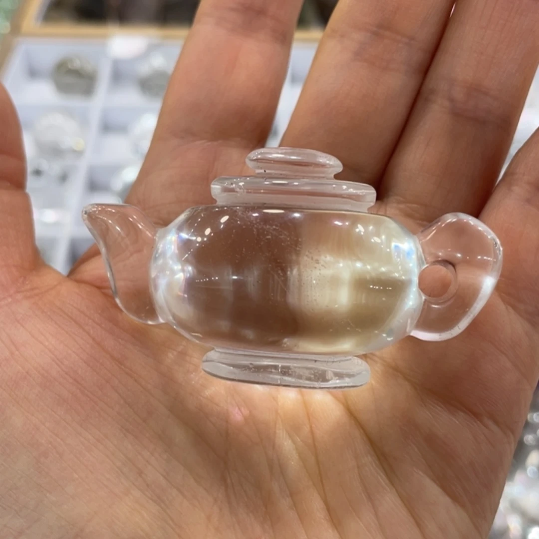 水晶摆件未镶嵌把把胡