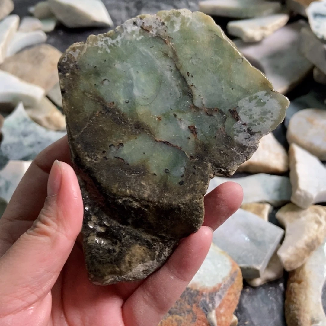 翡翠未镶嵌颈饰天然翡翠