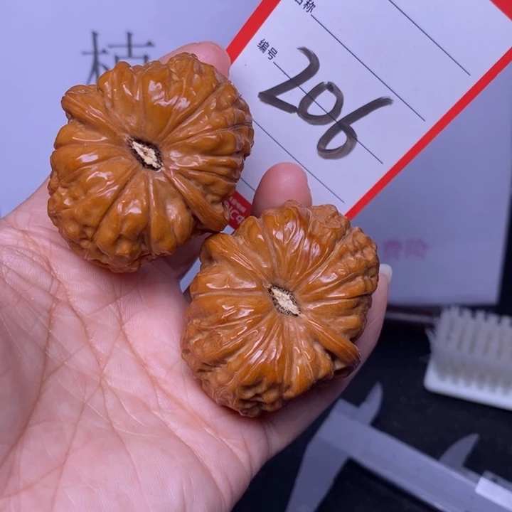 把件文玩核桃 206，42南瓜