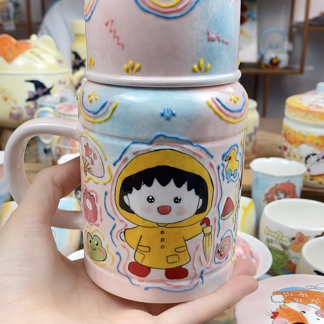 杯董董文创手绘陶瓷