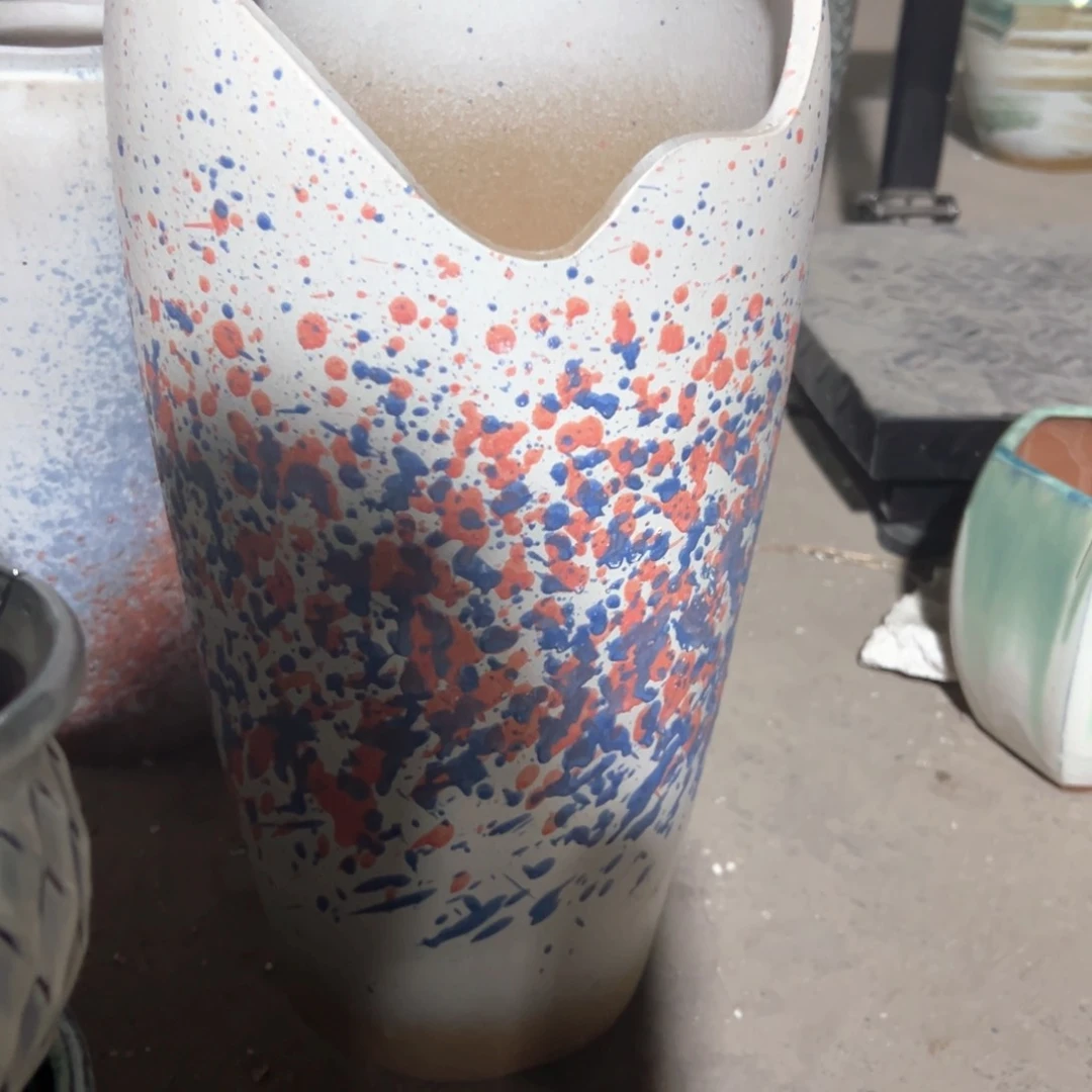 红陶瑕疵15-40一个