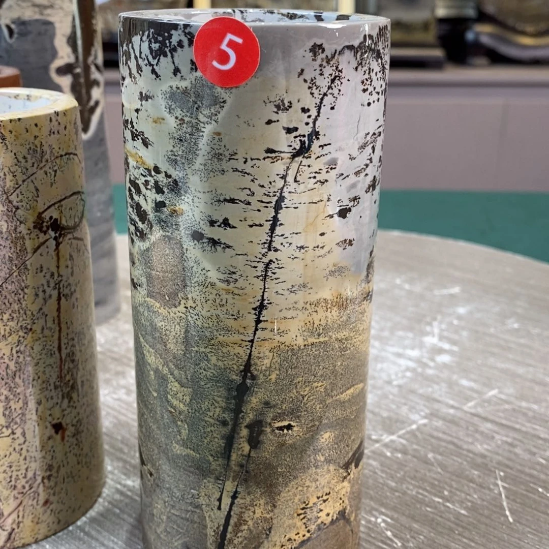 石材广西国画石草花石